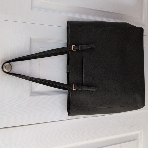 Michael Kors Jet Set Dark Olive Green Tote Bag Purse Carryall - Picture 4 of 17